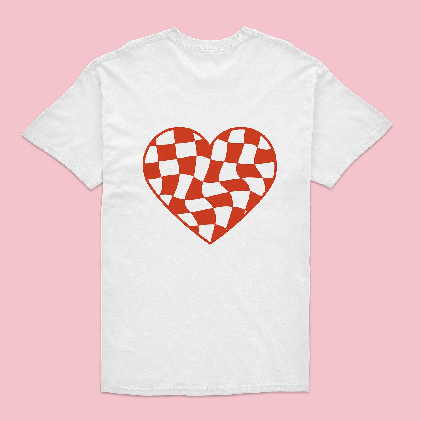 Checkered Heart SVG
