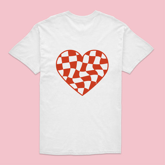 Checkered Heart SVG