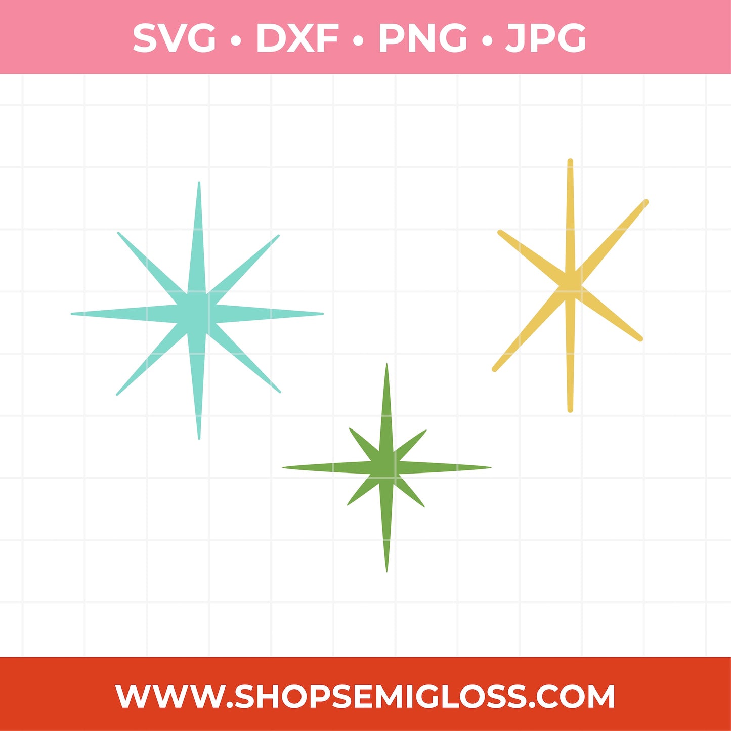 Starburst SVG File Set