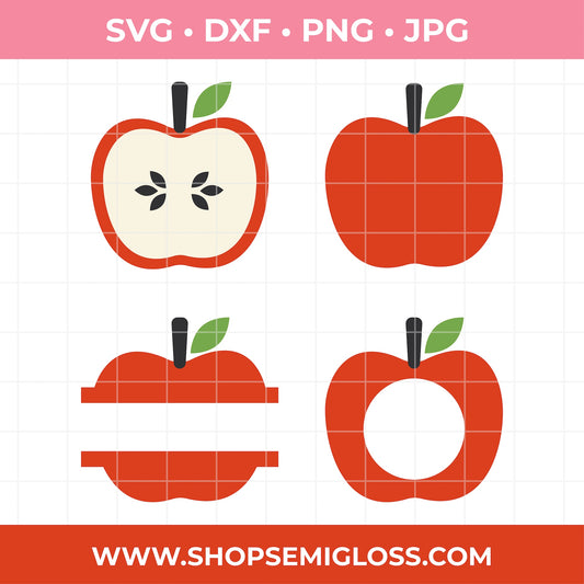 Apple SVG Set