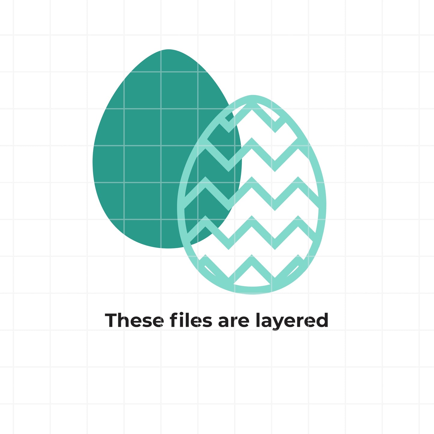 Easter Egg SVG Set