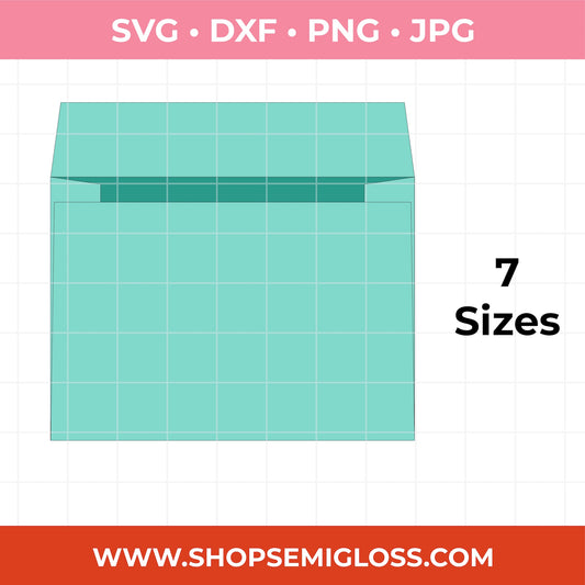 Basic Envelope SVG Set for Cards