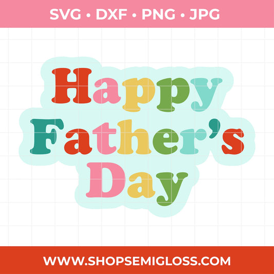 Happy Father's Day SVG