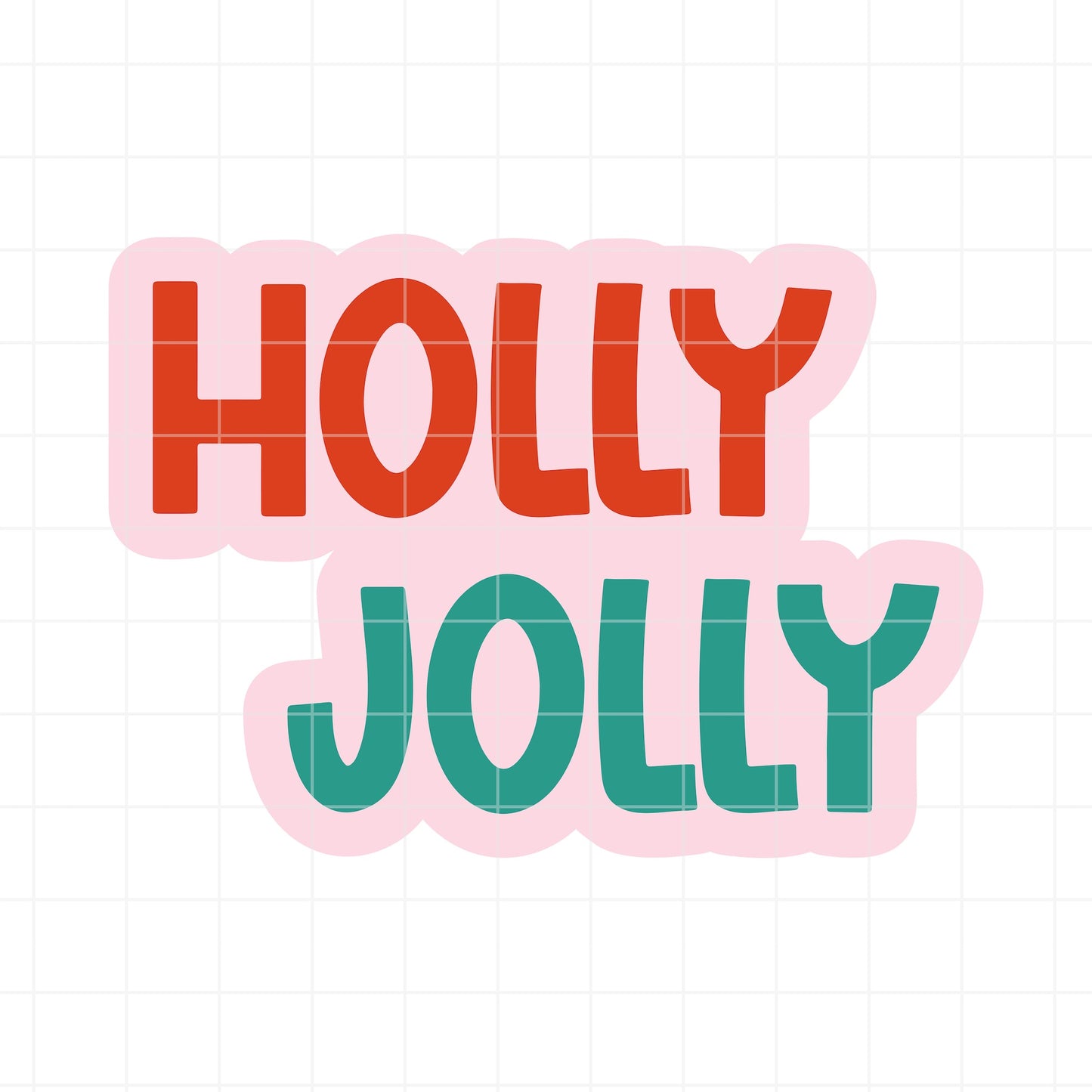Holly Jolly SVG