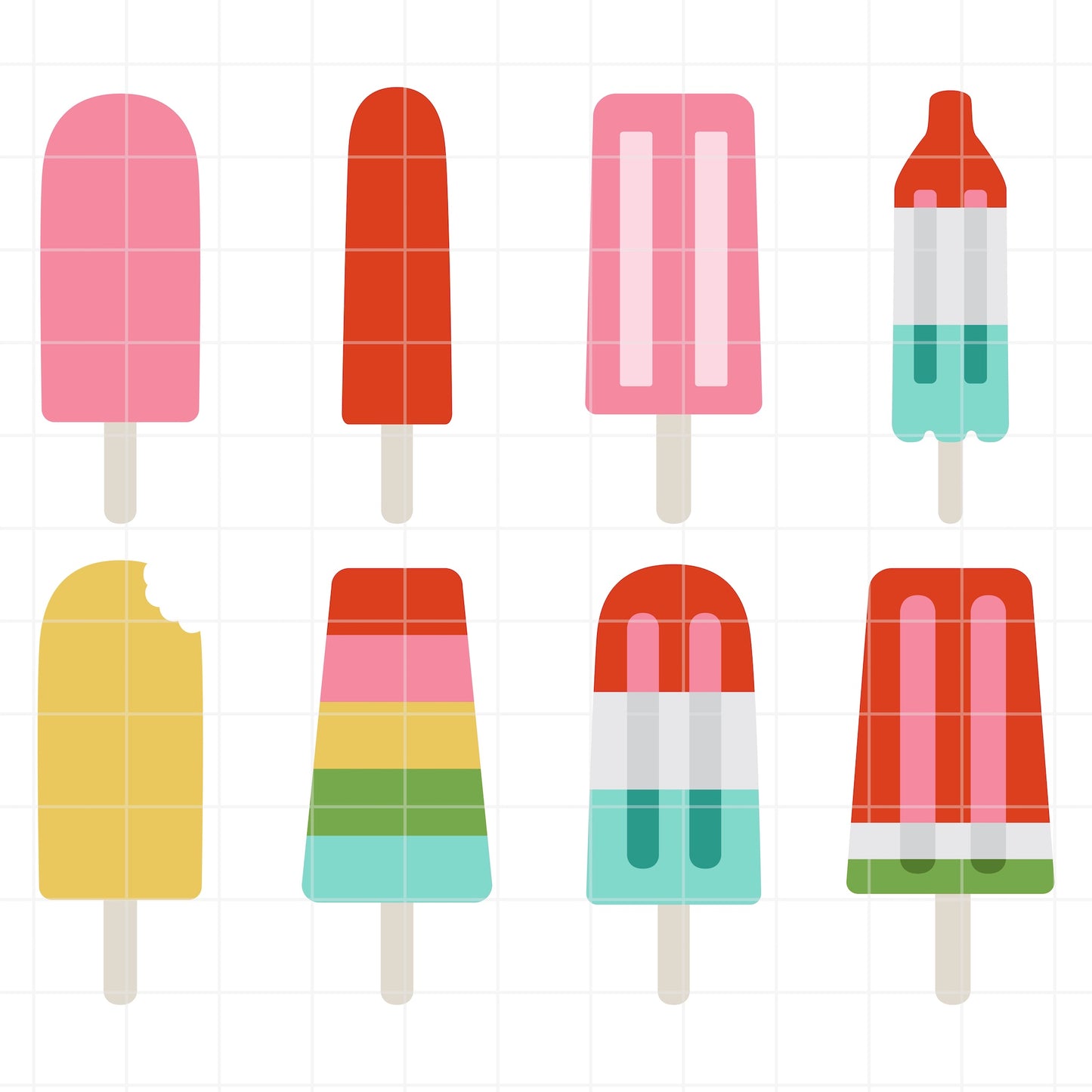 Popsicle SVG Set