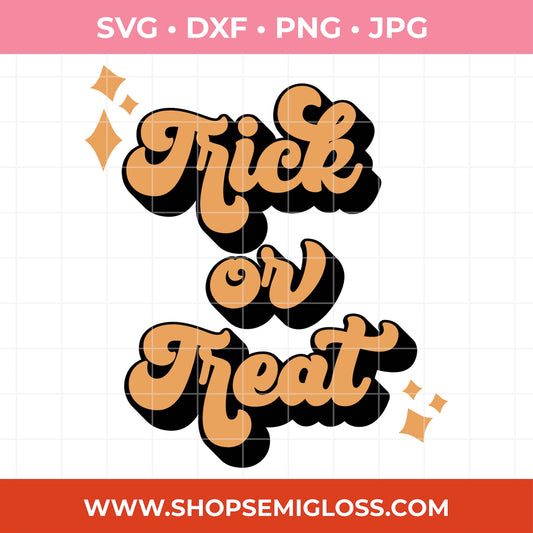 Trick or Treat SVG