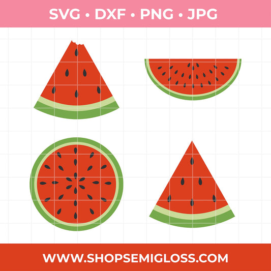 Watermelon SVG Set