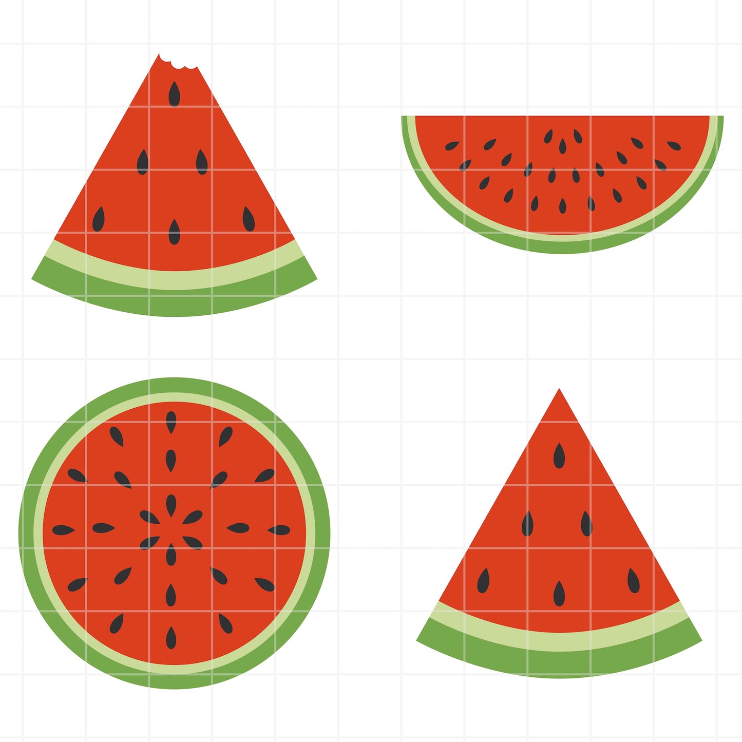 Watermelon SVG Set