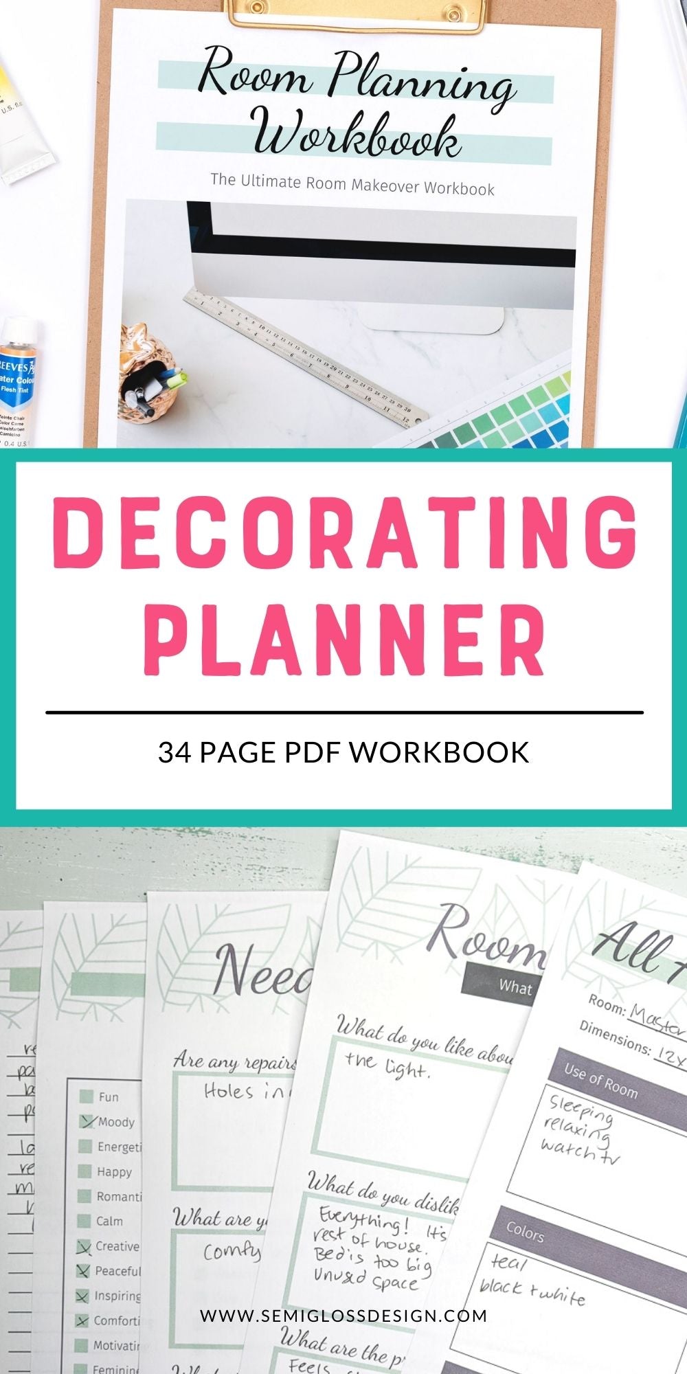 Room Planner Workbook