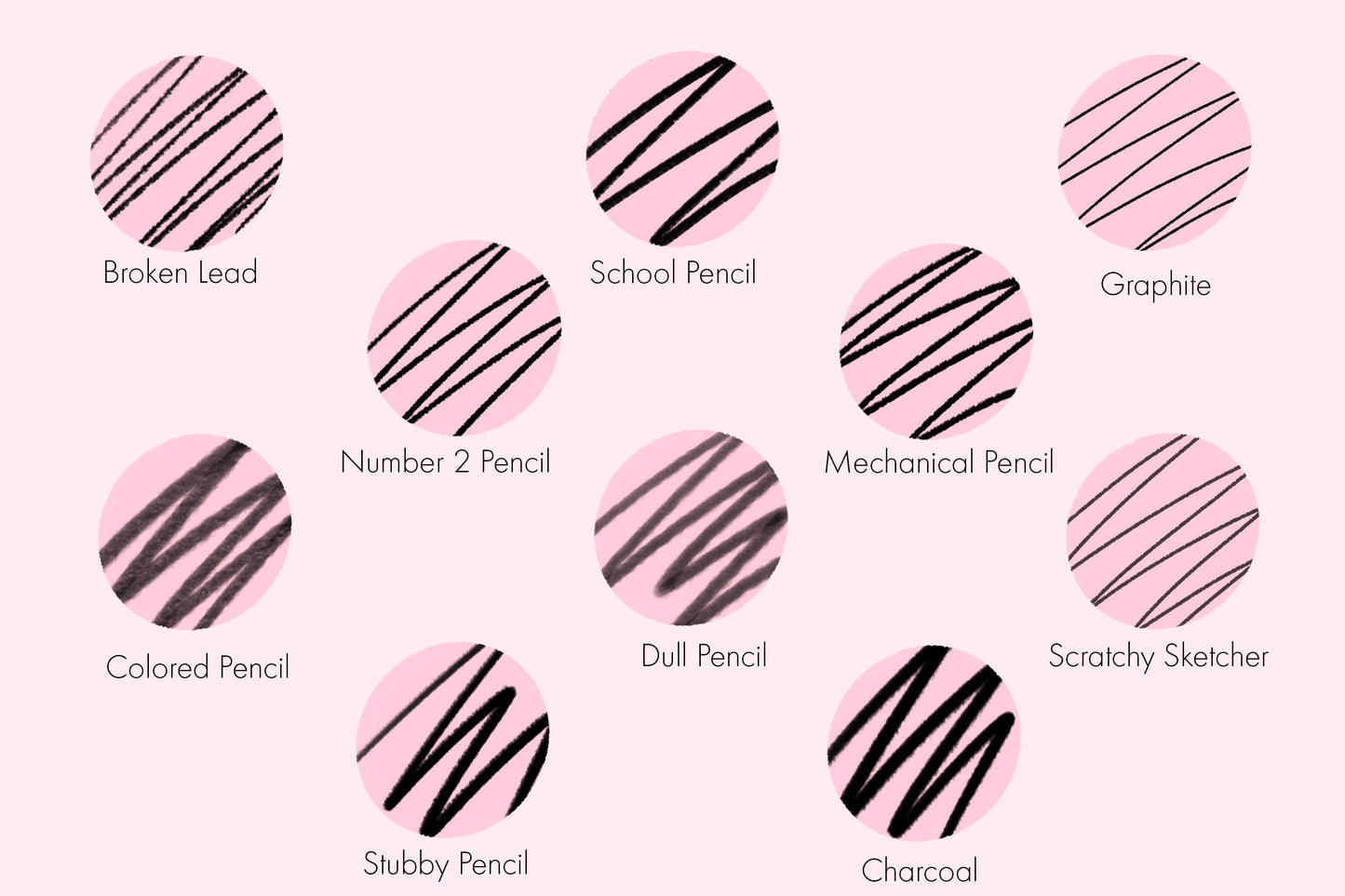 Procreate Pencil Brushes