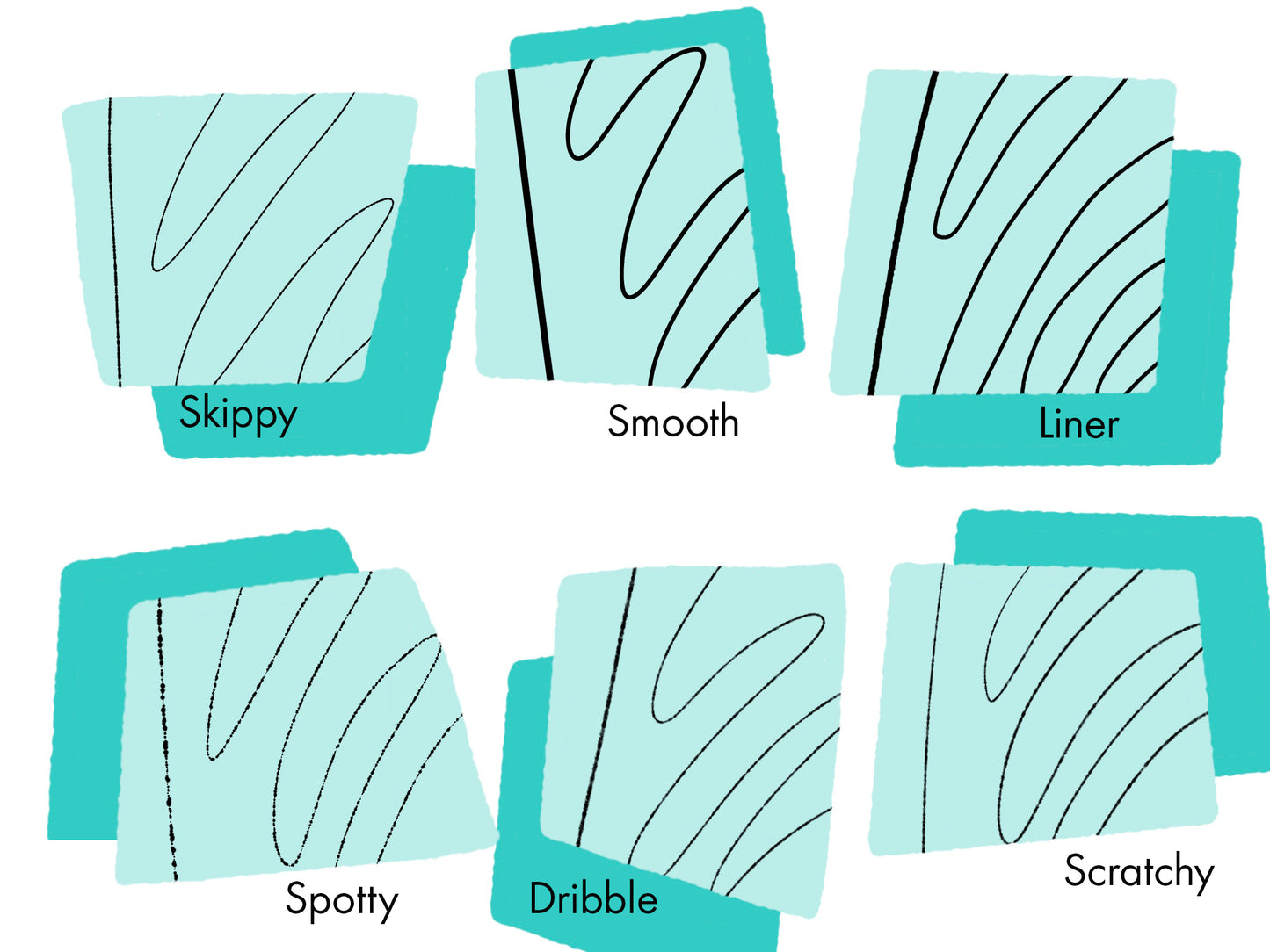 Inking Brushes for Procreate