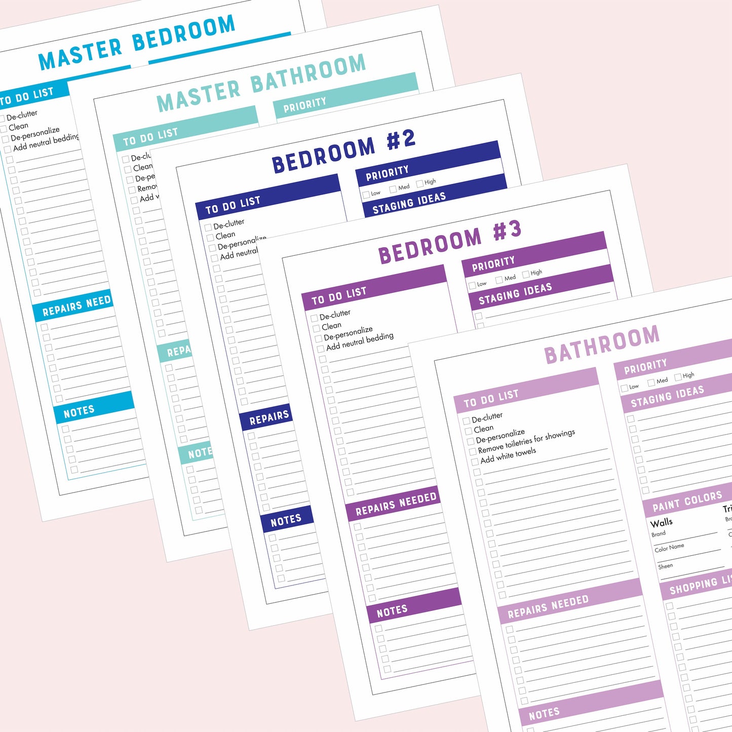 House Selling Checklist Printable (18-Page PDF)
