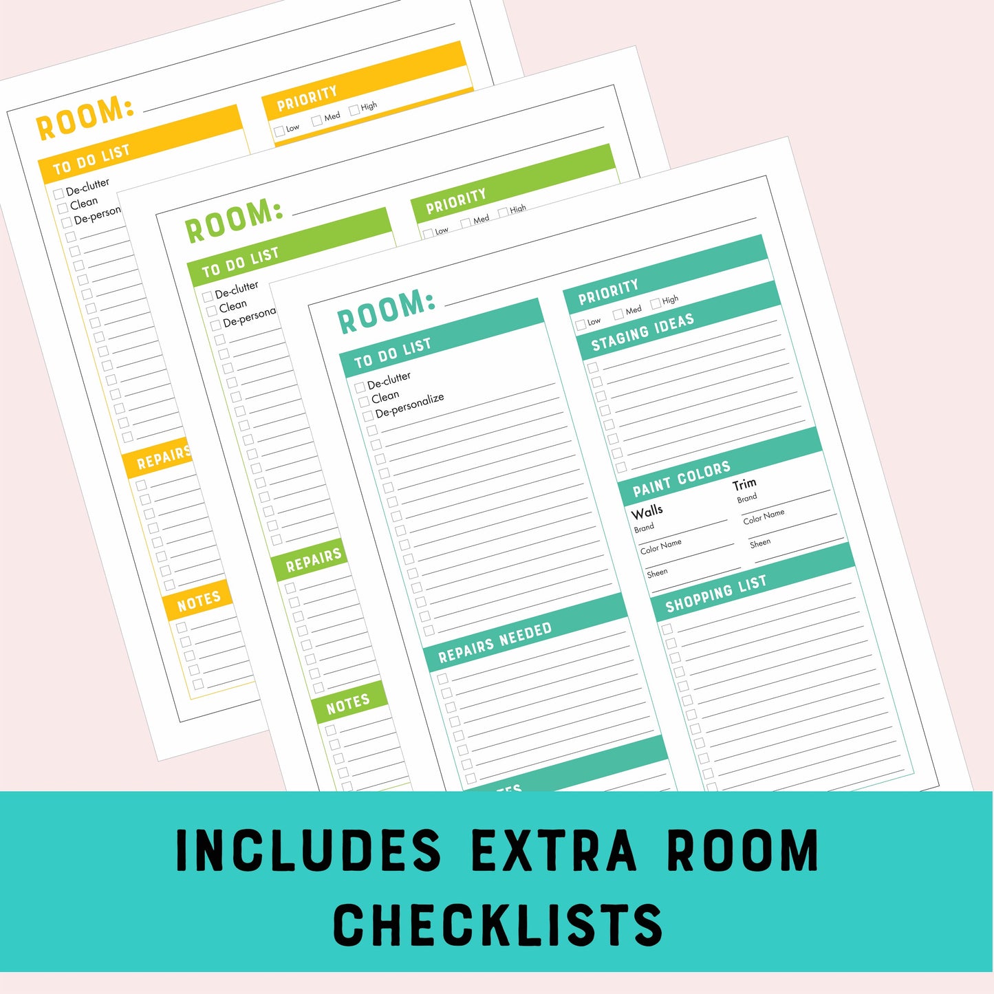 House Selling Checklist Printable (18-Page PDF)